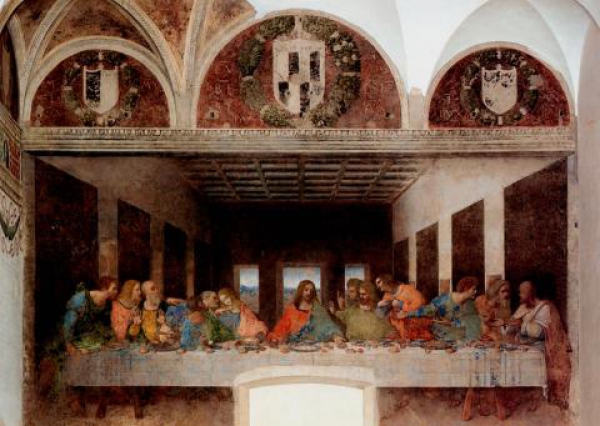 &quot;La última cena&quot; de Leonardo. ¿Por qué  cambió  el  curso del  arte occidental? (1ªparte)